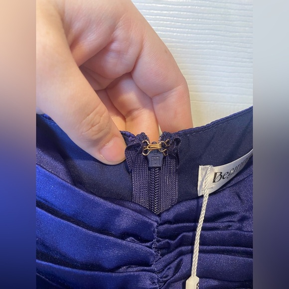 Newww!!Beginning Boutique Honey Navy Mini Dress Size 6 - Picture 7 of 11